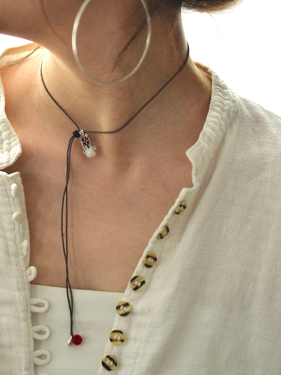 ビーズ刺繍 3way ネックレス