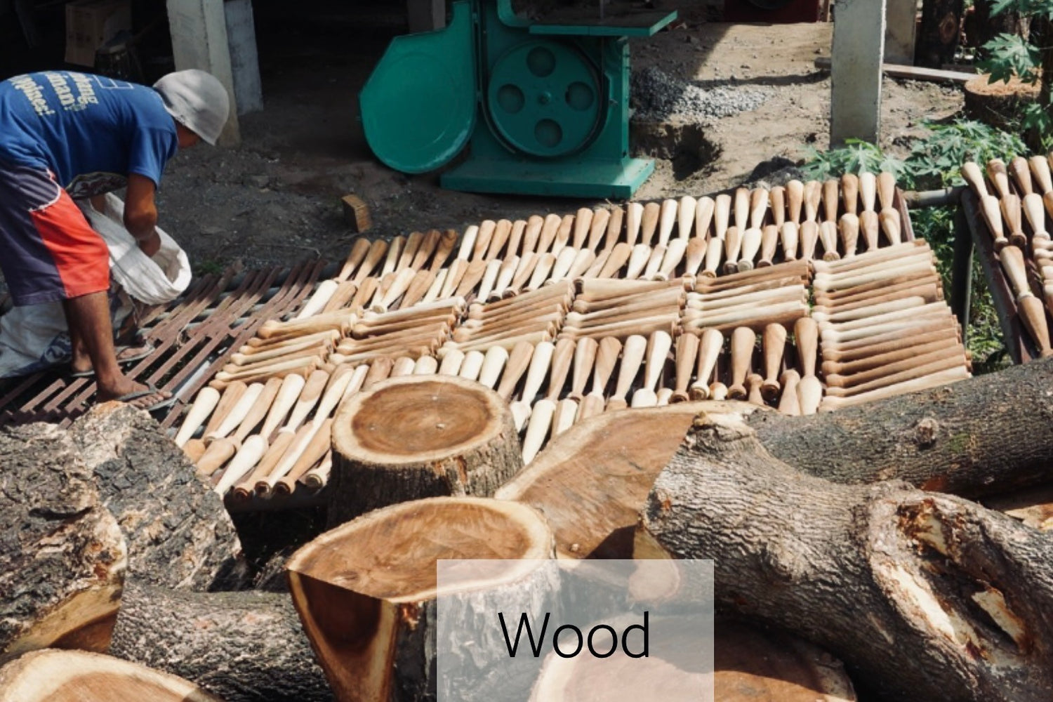 アカシアウッド ムーンオーナメント ガーランド