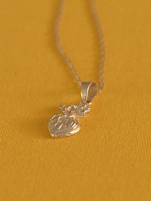Mexican Silver925 コラソンチャーム ネックレス