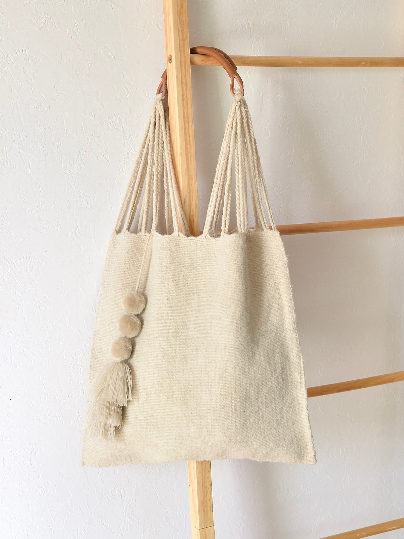 メキシコ ウール ハンモックバッグ レザーハンドル – NOZZI BAZZAR
