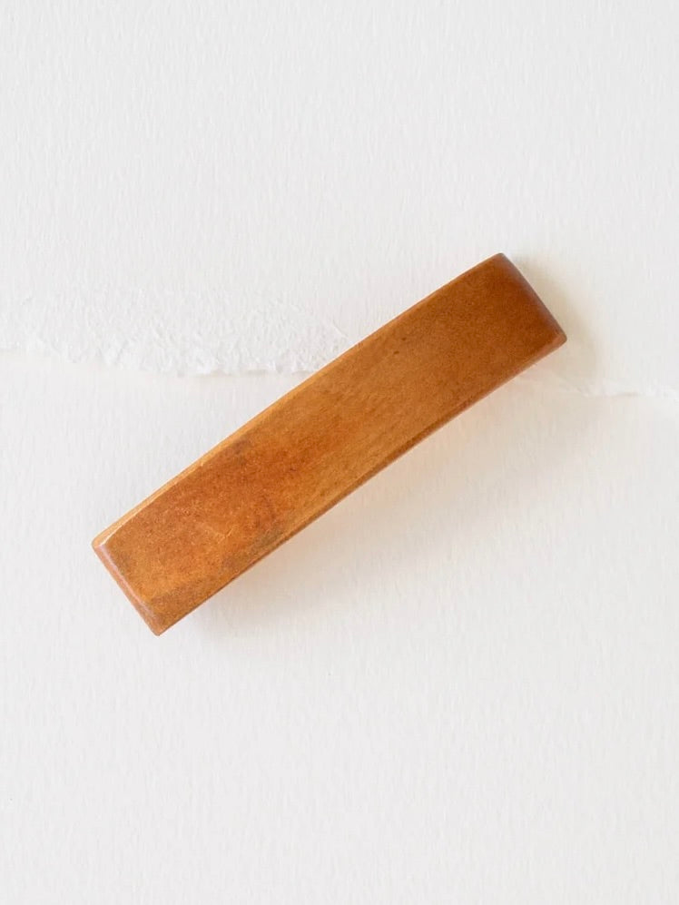 Wooden Hair Barrettes