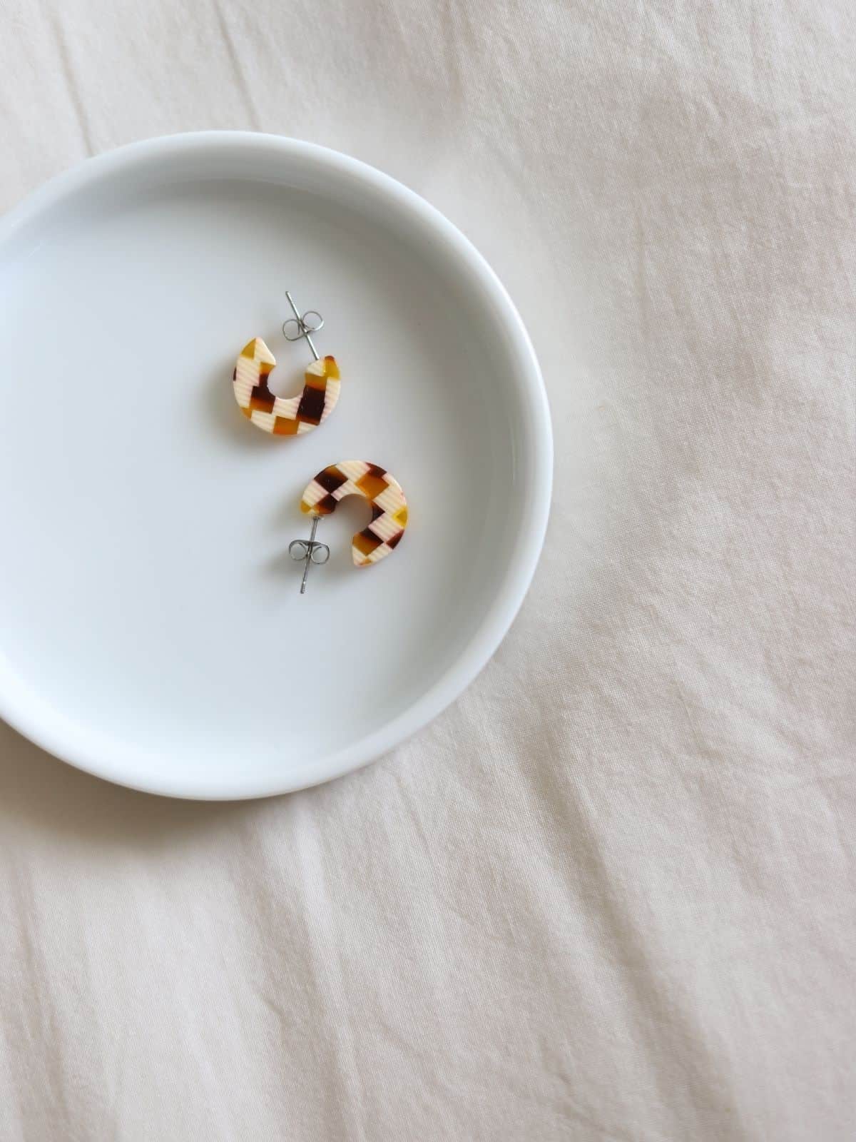 サスティナブル フープピアス MINI Check