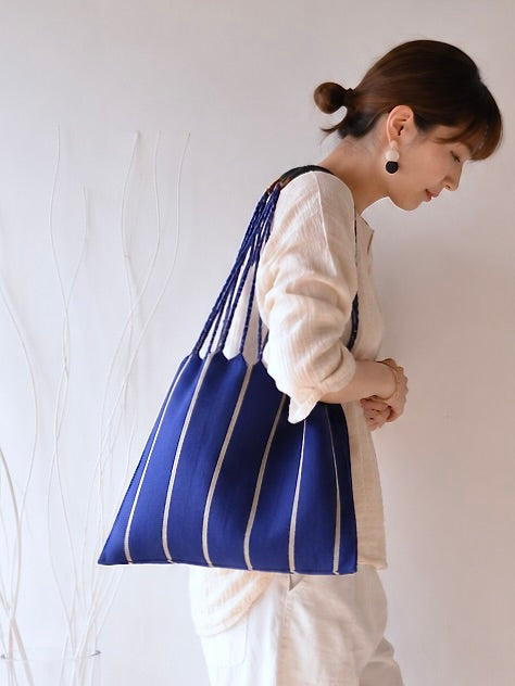 メキシコ ハンモックバッグ レザーハンドル