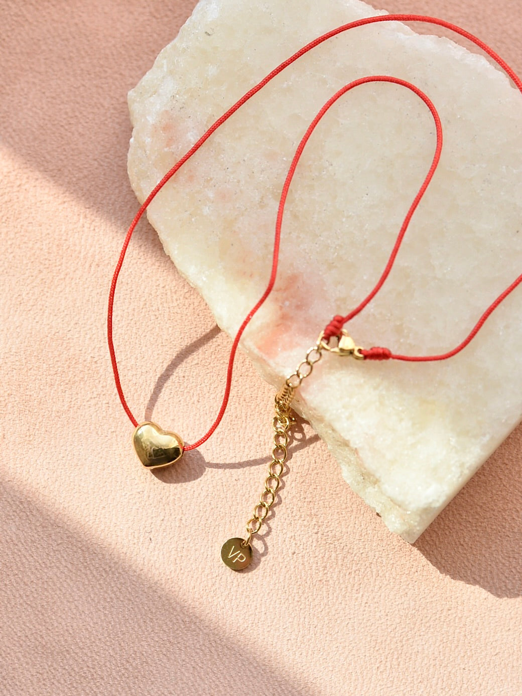 ハート コードネックレス