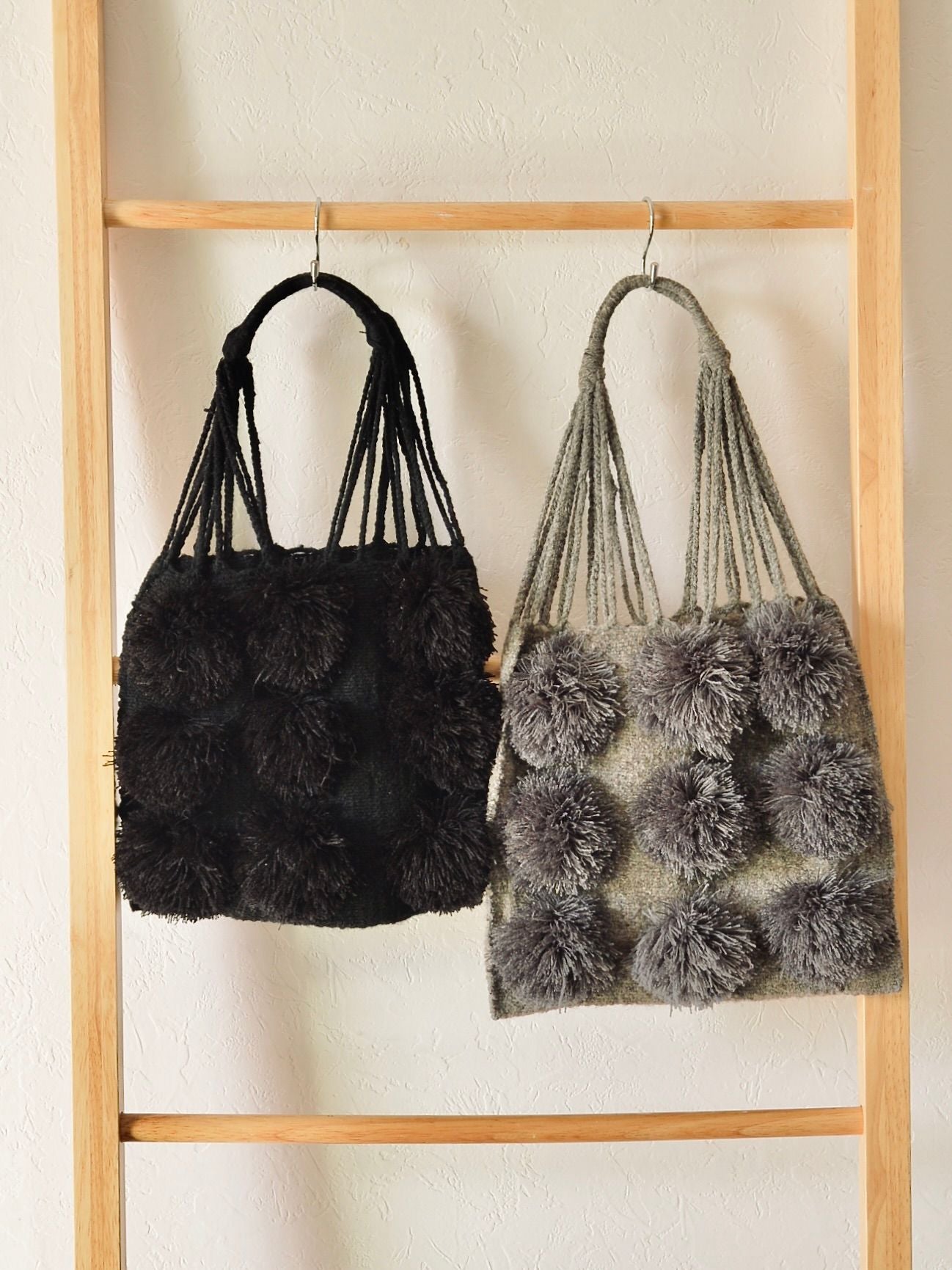 メキシコ ウール ハンモックバッグ S