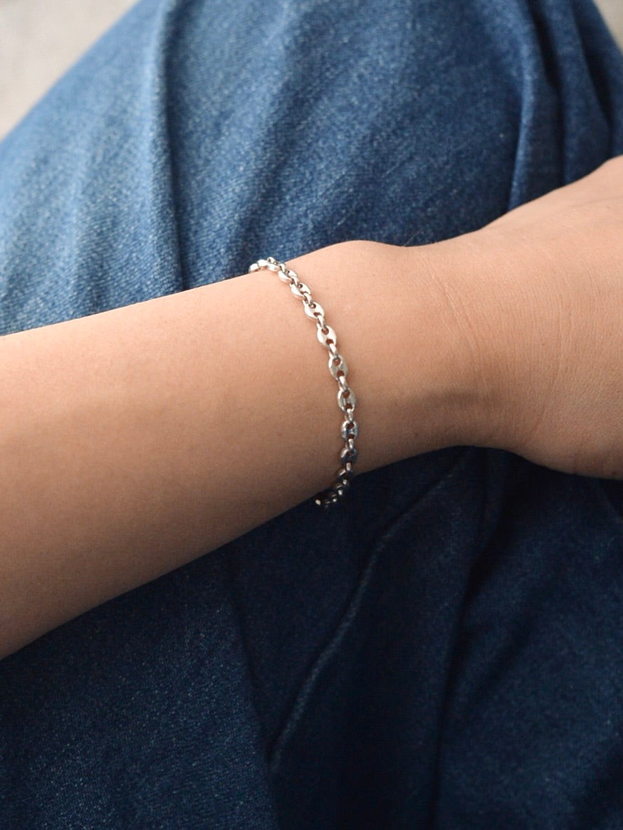 ヴィンテージ チェーンブレスレット Silver925