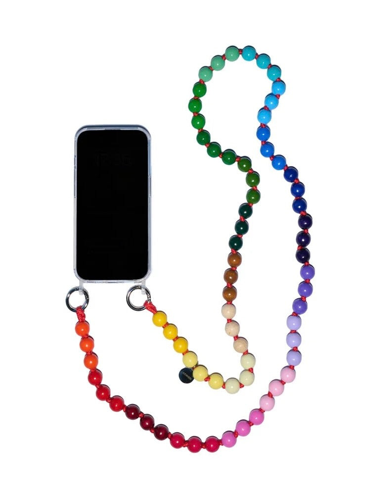 upbeads アップビーズ スマホショルダー 携帯ストラップ RAINBOW