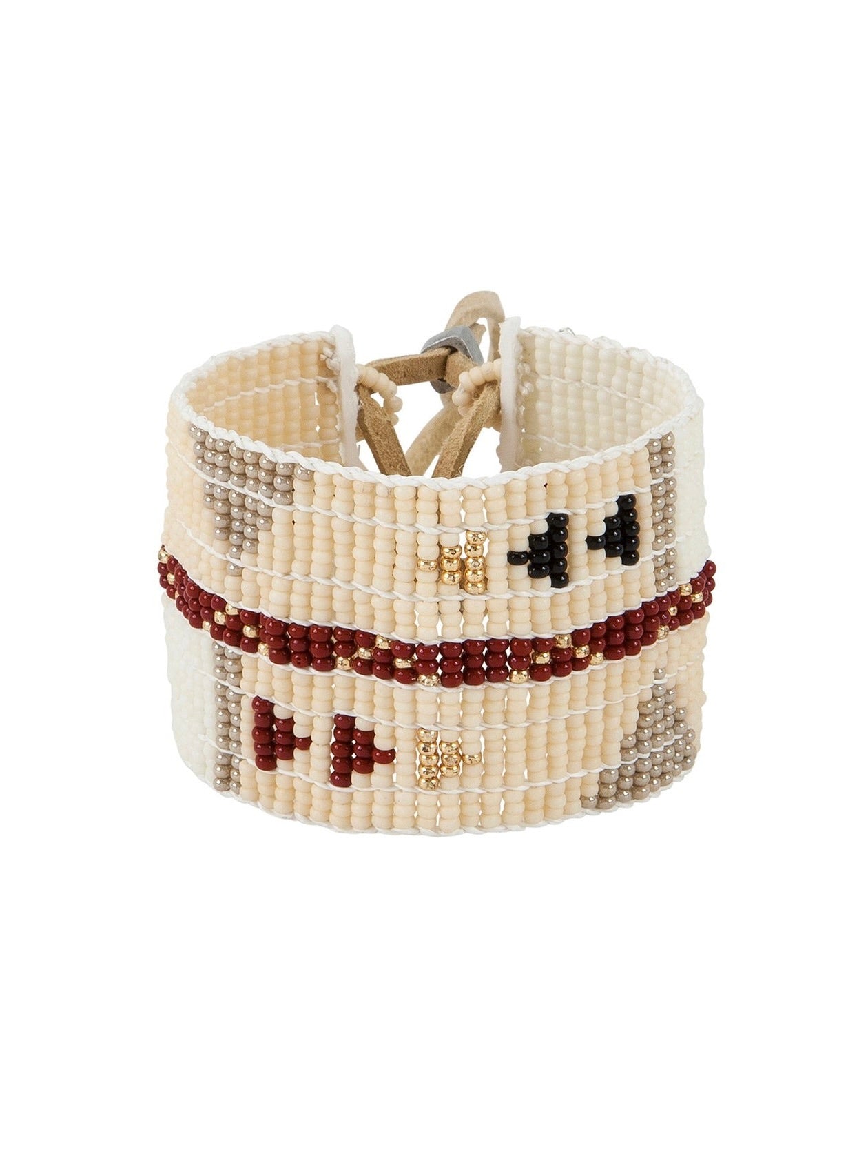 ビーズブレスレット マルチトライアングル