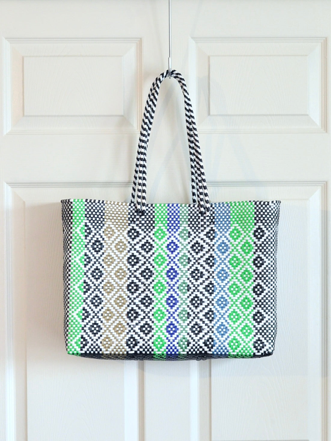 【残り1点】メキシコ メルカドバッグ XL ロングハンドル