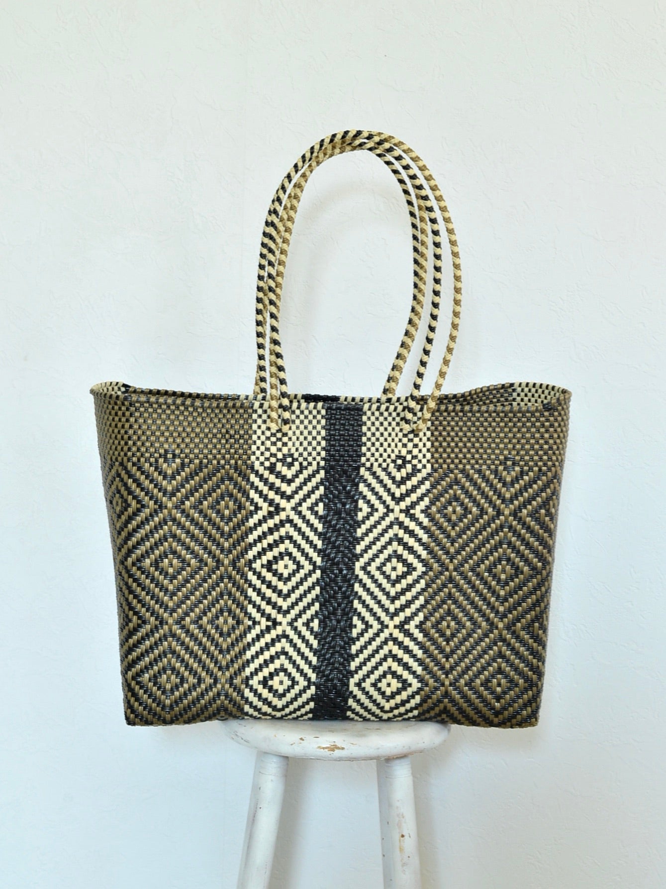 【残り1点】メキシコ メルカドバッグ XL ロングハンドル