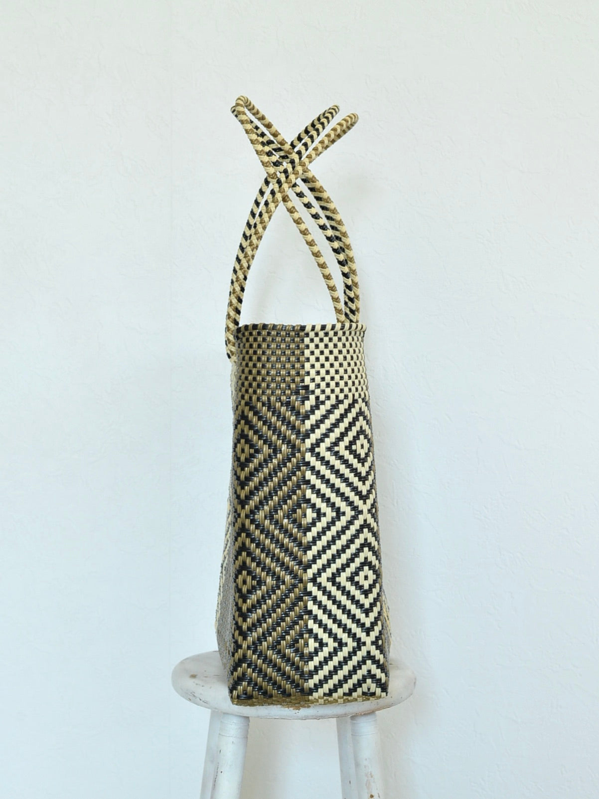 【残り1点】メキシコ メルカドバッグ XL ロングハンドル