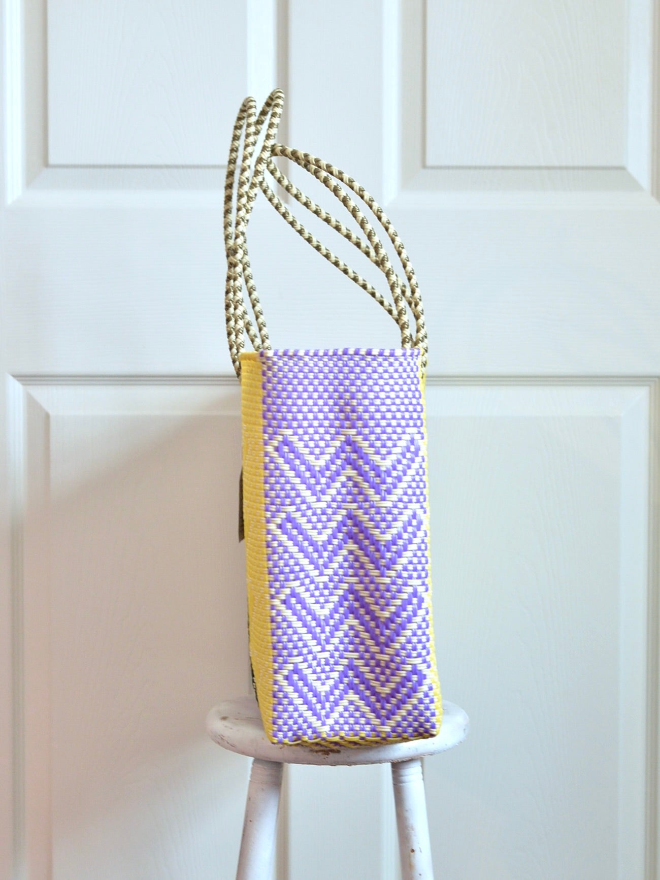 【残り1点】メキシコ メルカドバッグ XL ロングハンドル