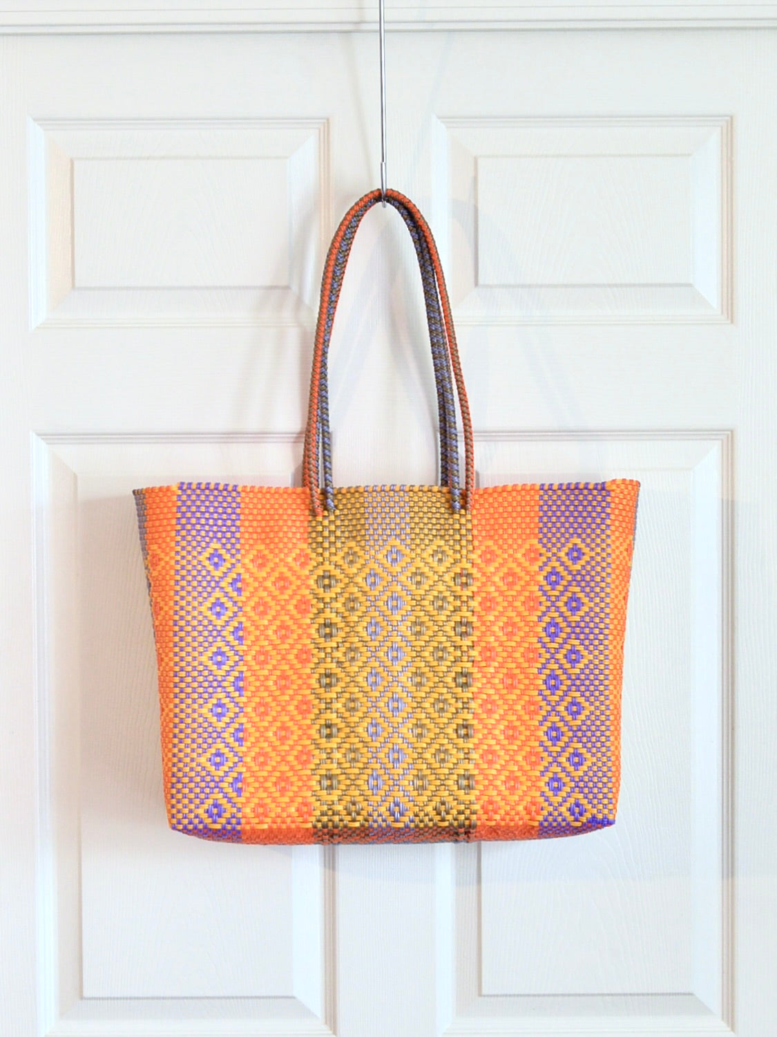 【残り1点】メキシコ メルカドバッグ XL ロングハンドル