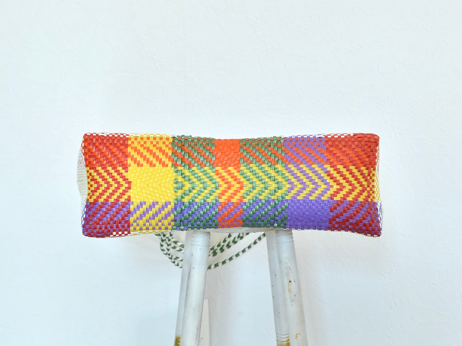 【残り1点】メキシコ メルカドバッグ XL ロングハンドル