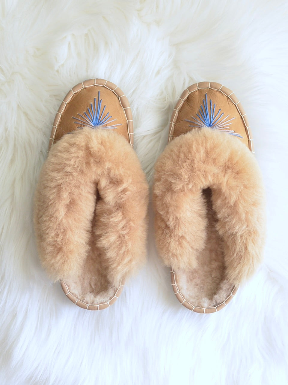 シープスキン ルームシューズ【スリッパタイプ】