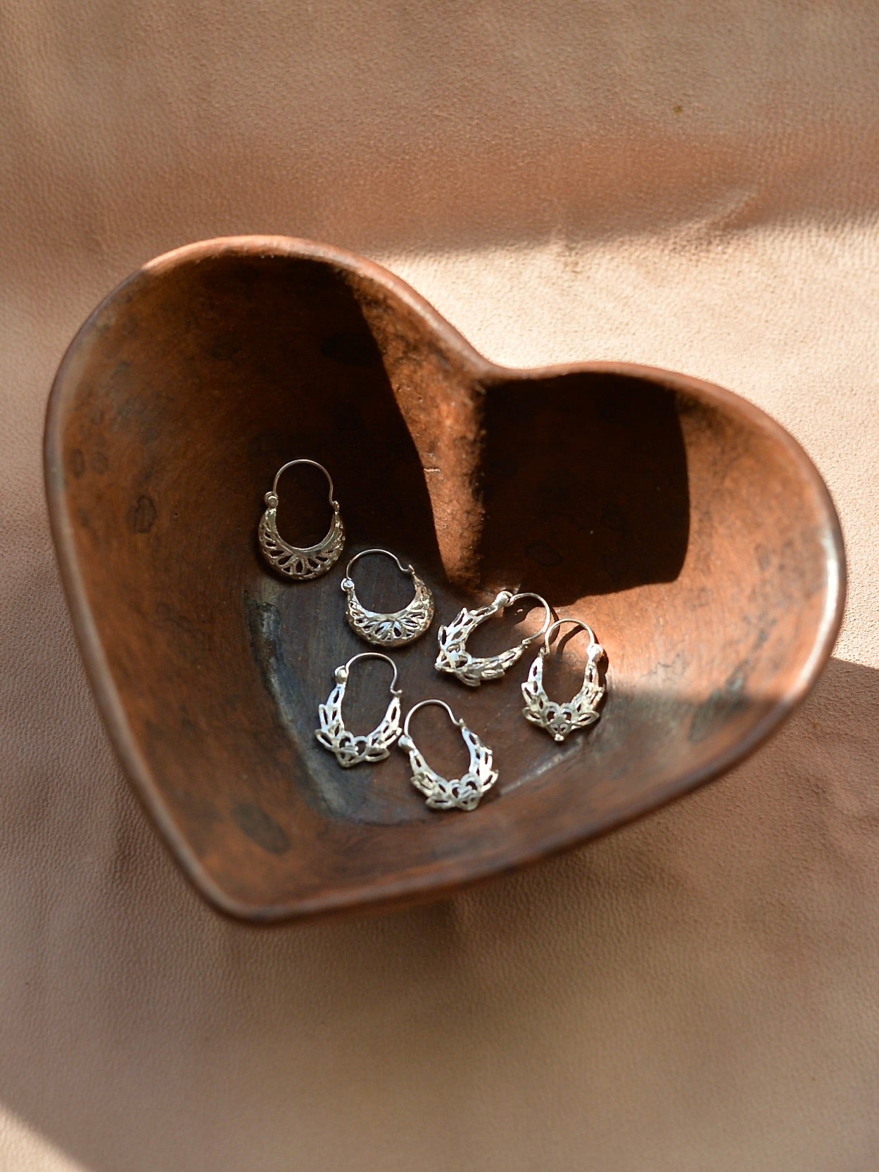 Mexican Silver925 透かしピアス