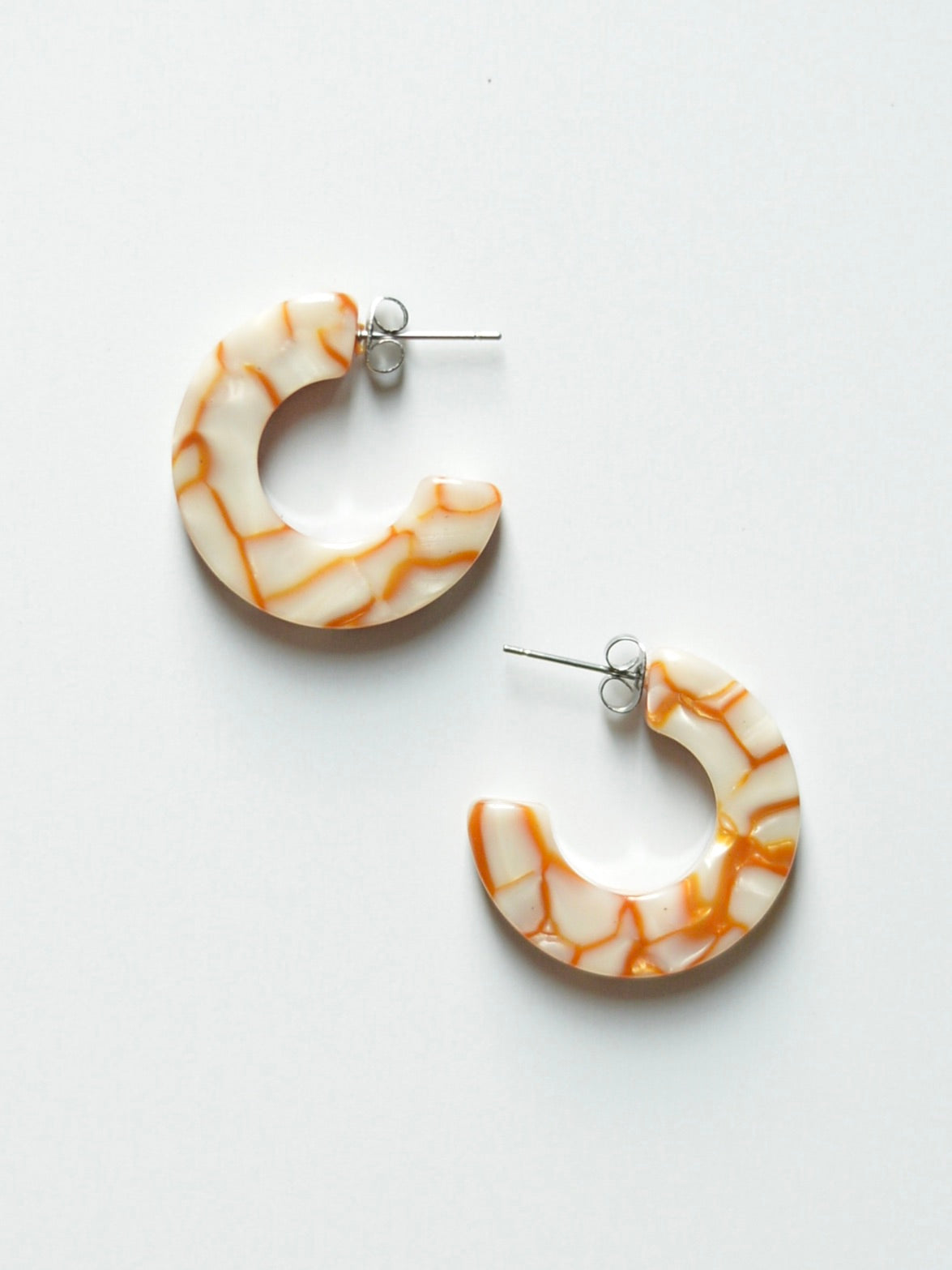 サスティナブル フープピアス RAY Dandelion