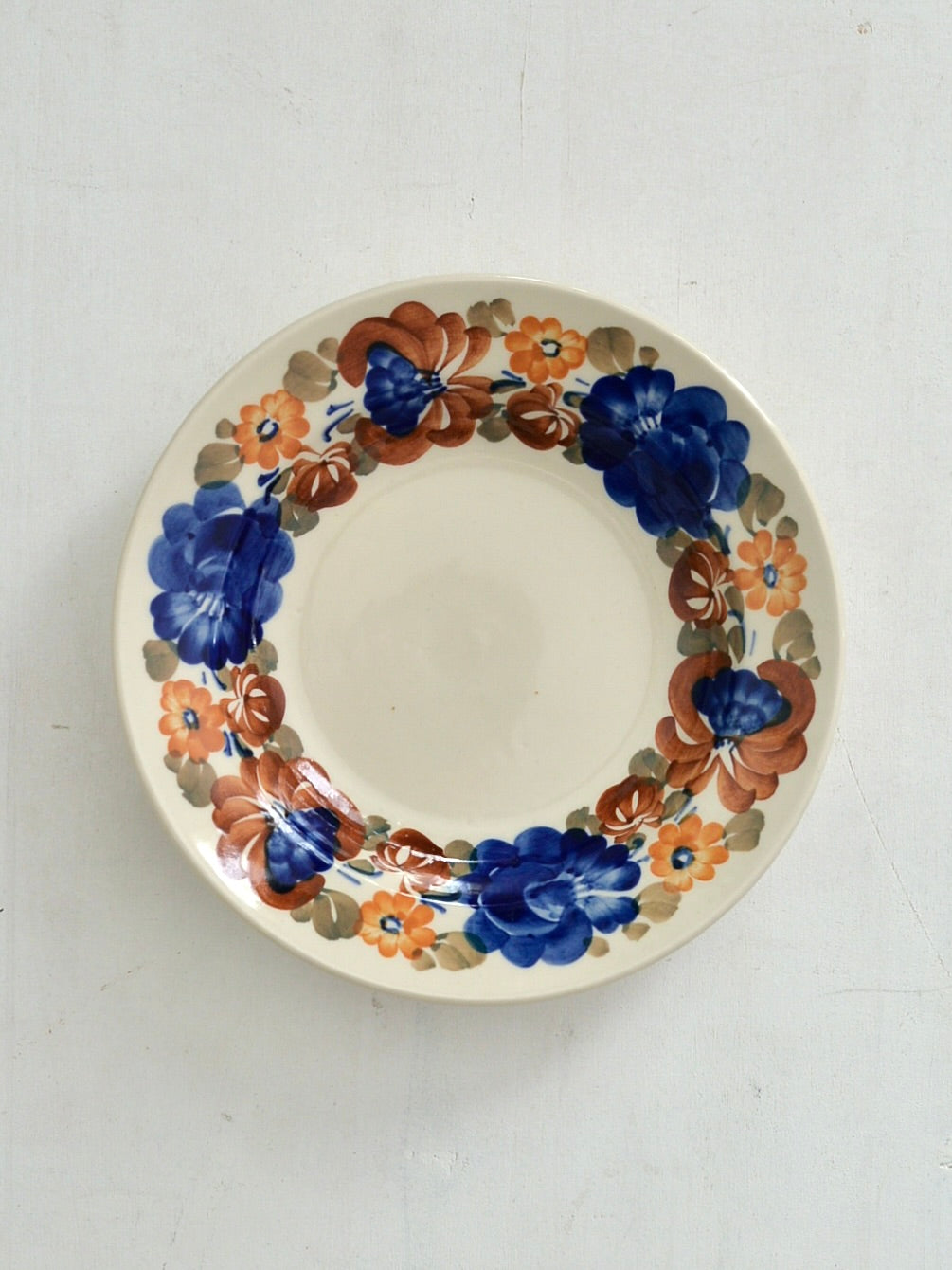 ヴィンテージ ヴウォツワヴェク陶器 中深皿