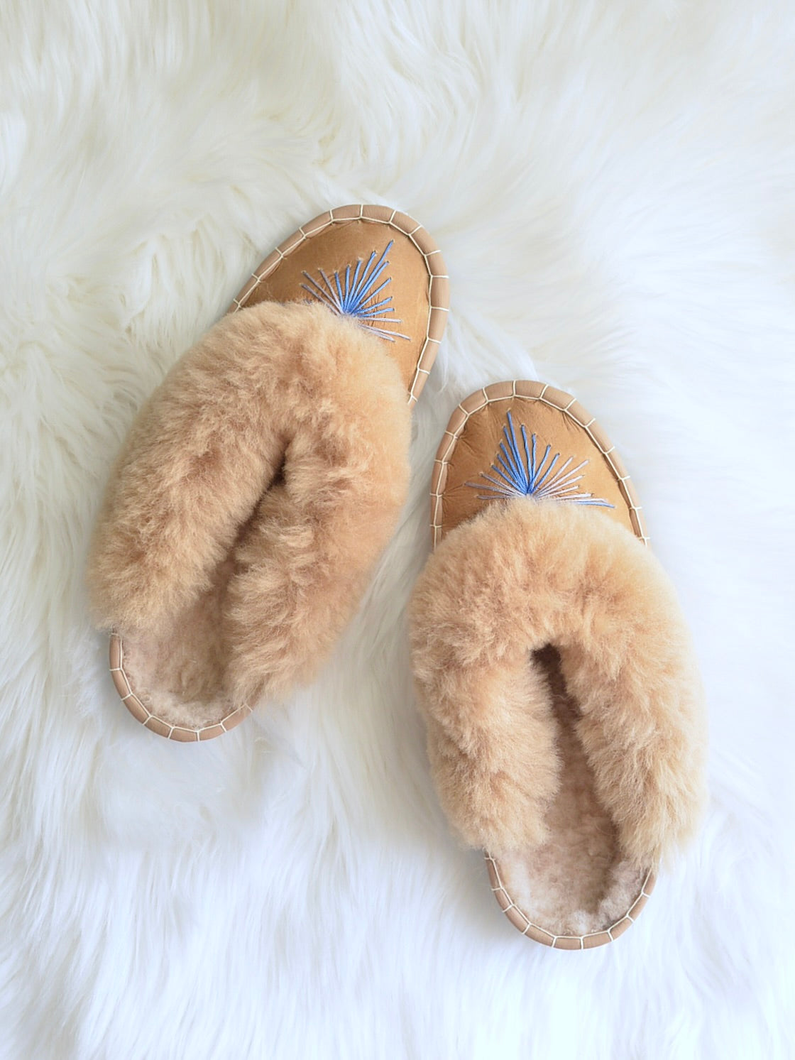 シープスキン ルームシューズ【スリッパタイプ】