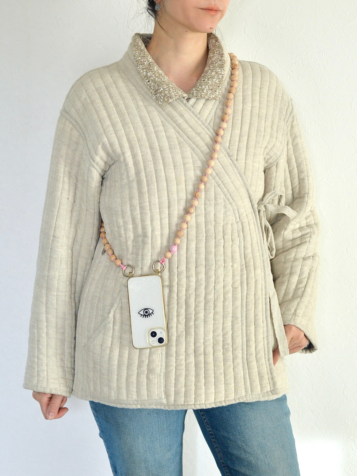 upbeads スマホストラップ 携帯ショルダー 斜めがけ アップビーズ