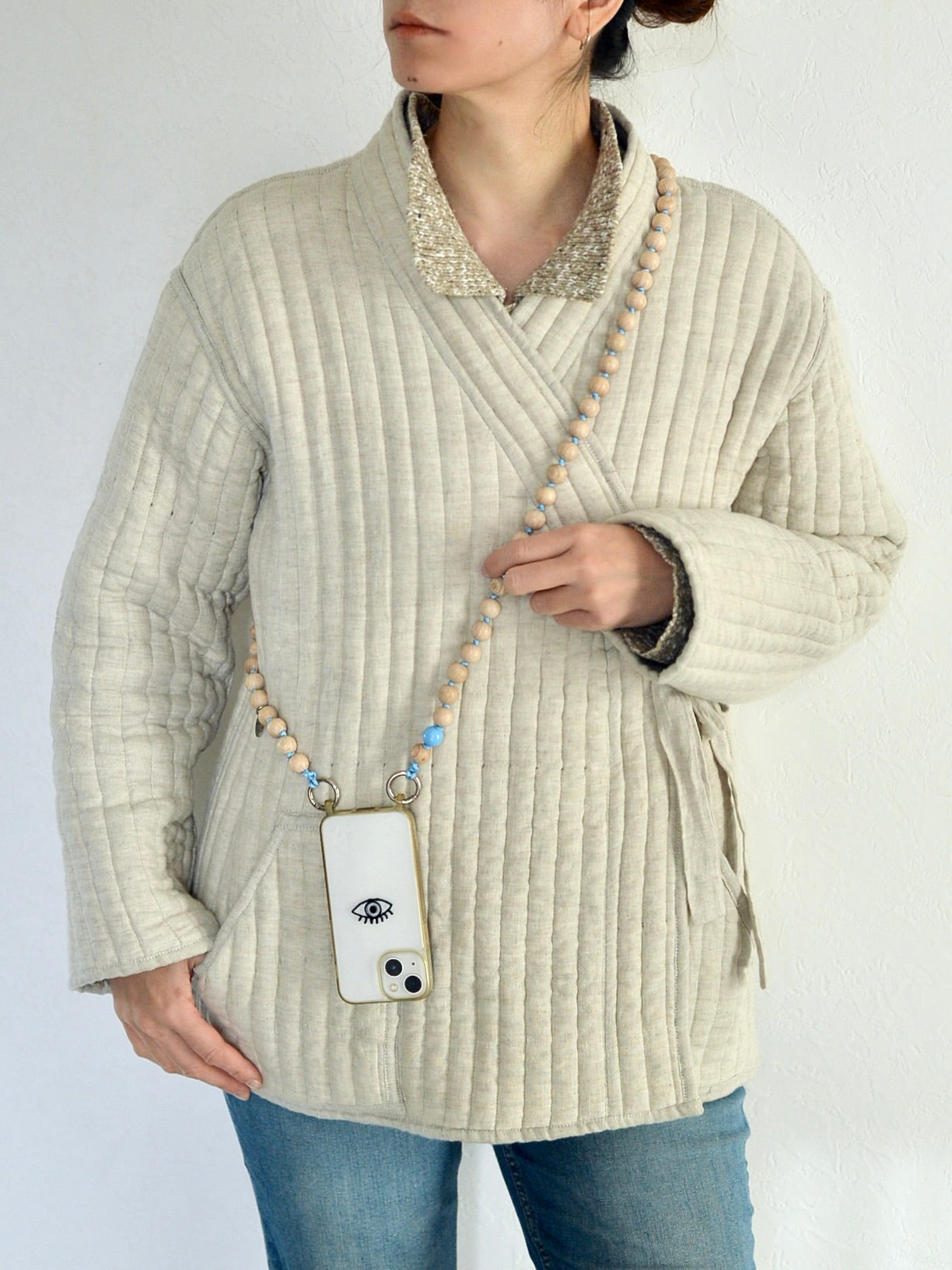 upbeads スマホストラップ 携帯ショルダー 斜めがけ アップビーズ