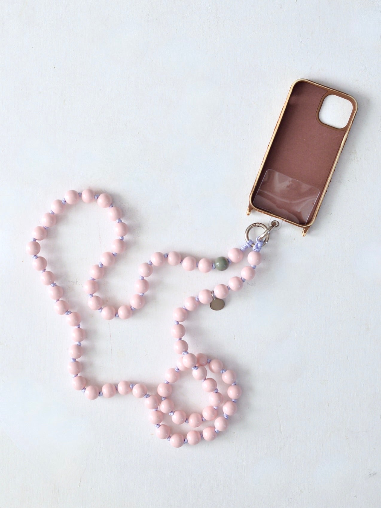 upbeads アップビーズ スマホショルダー 携帯ストラップ BLUSH