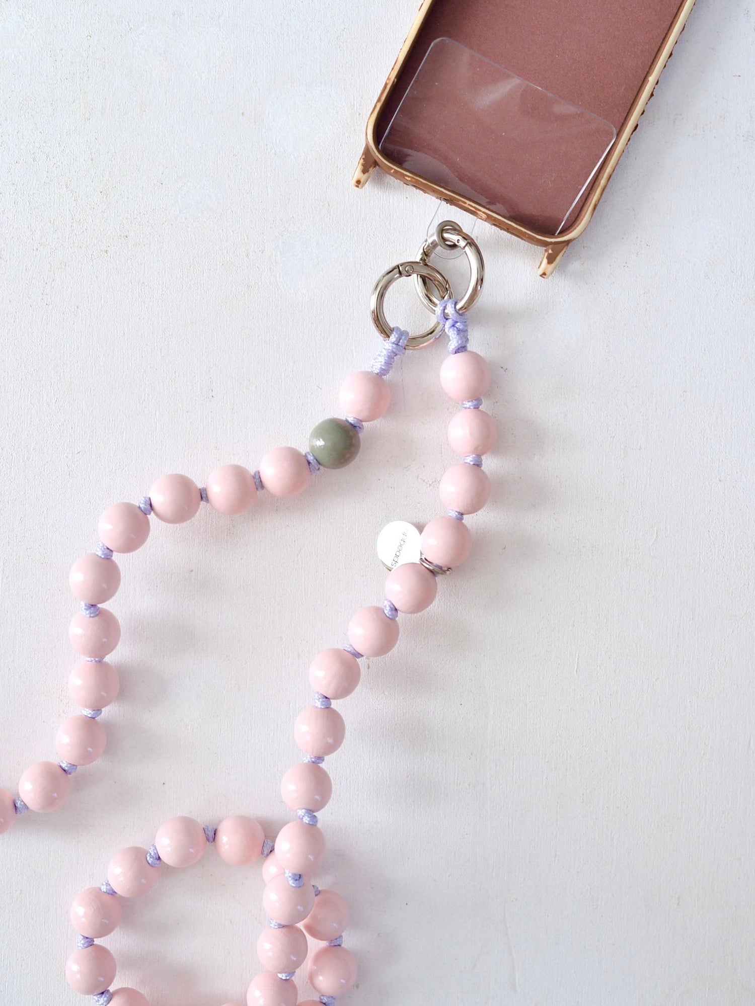 upbeads アップビーズ スマホショルダー 携帯ストラップ BLUSH