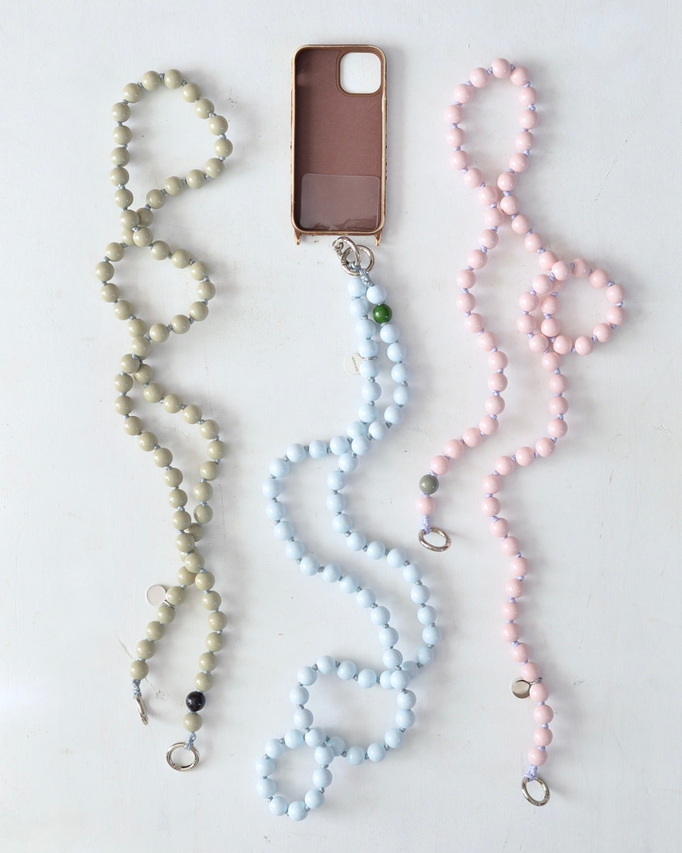 upbeads アップビーズ スマホショルダー 携帯ストラップ BLUSH