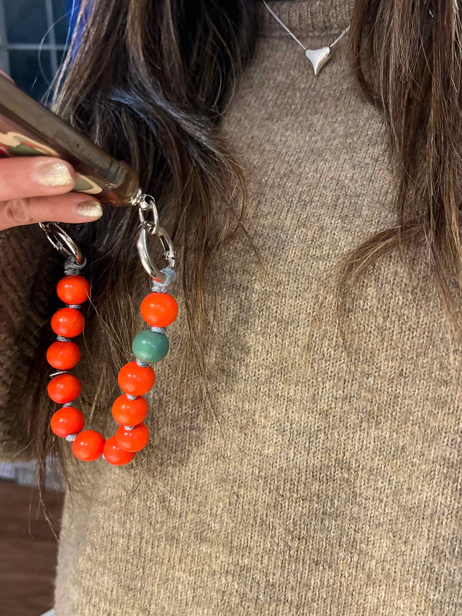 upbeads アップビーズ スマホストラップ MINI【FOXY】