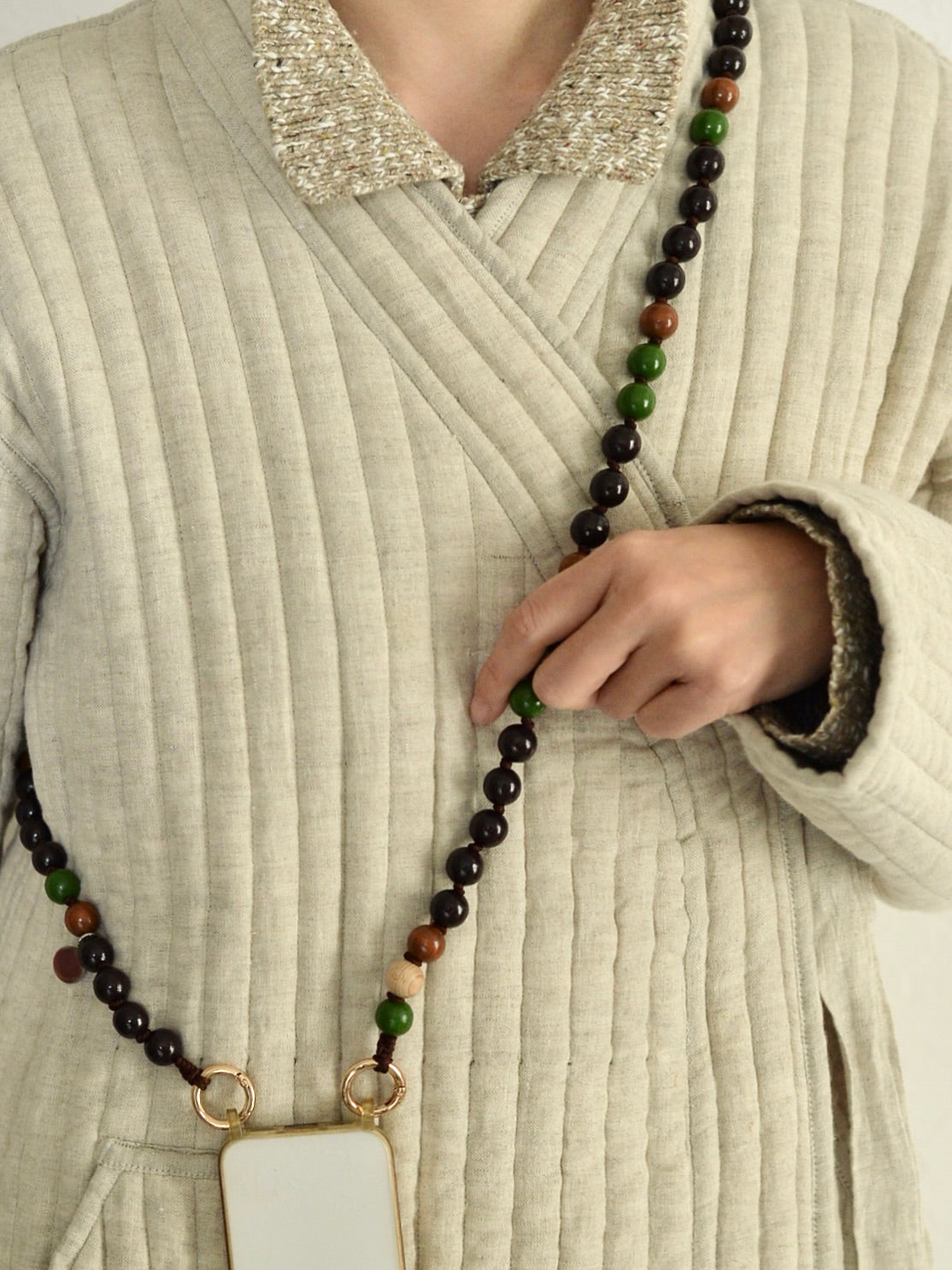 upbeads スマホストラップ 携帯ショルダー 斜めがけ アップビーズ