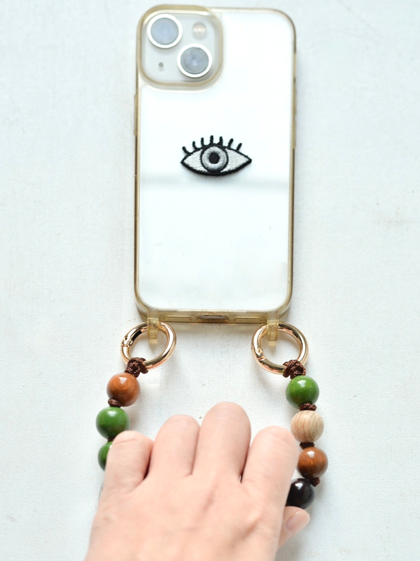 upbeads MINI スマホストラップ ハンドストラップ