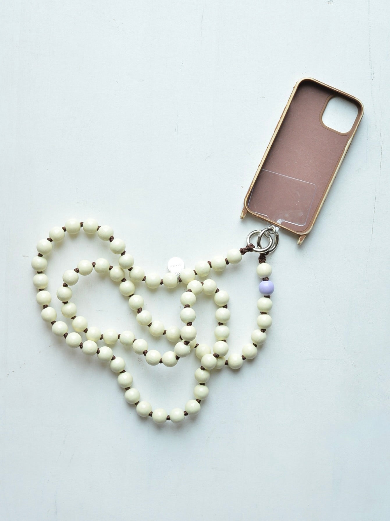 upbeads スマホストラップ 携帯ショルダー 斜めがけ アップビーズ ゆべし