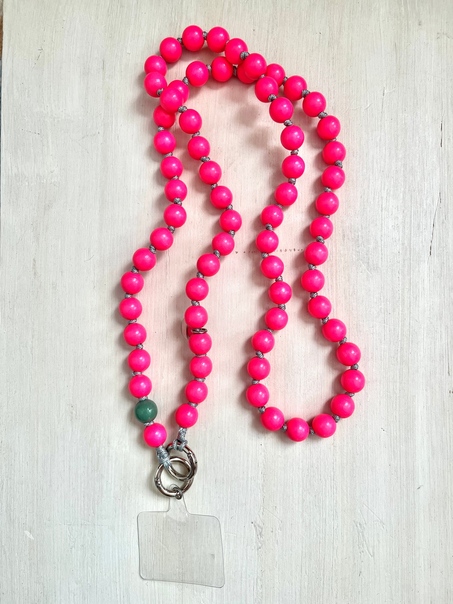 upbeads アップビーズ スマホショルダー 携帯ストラップ PINK LADY