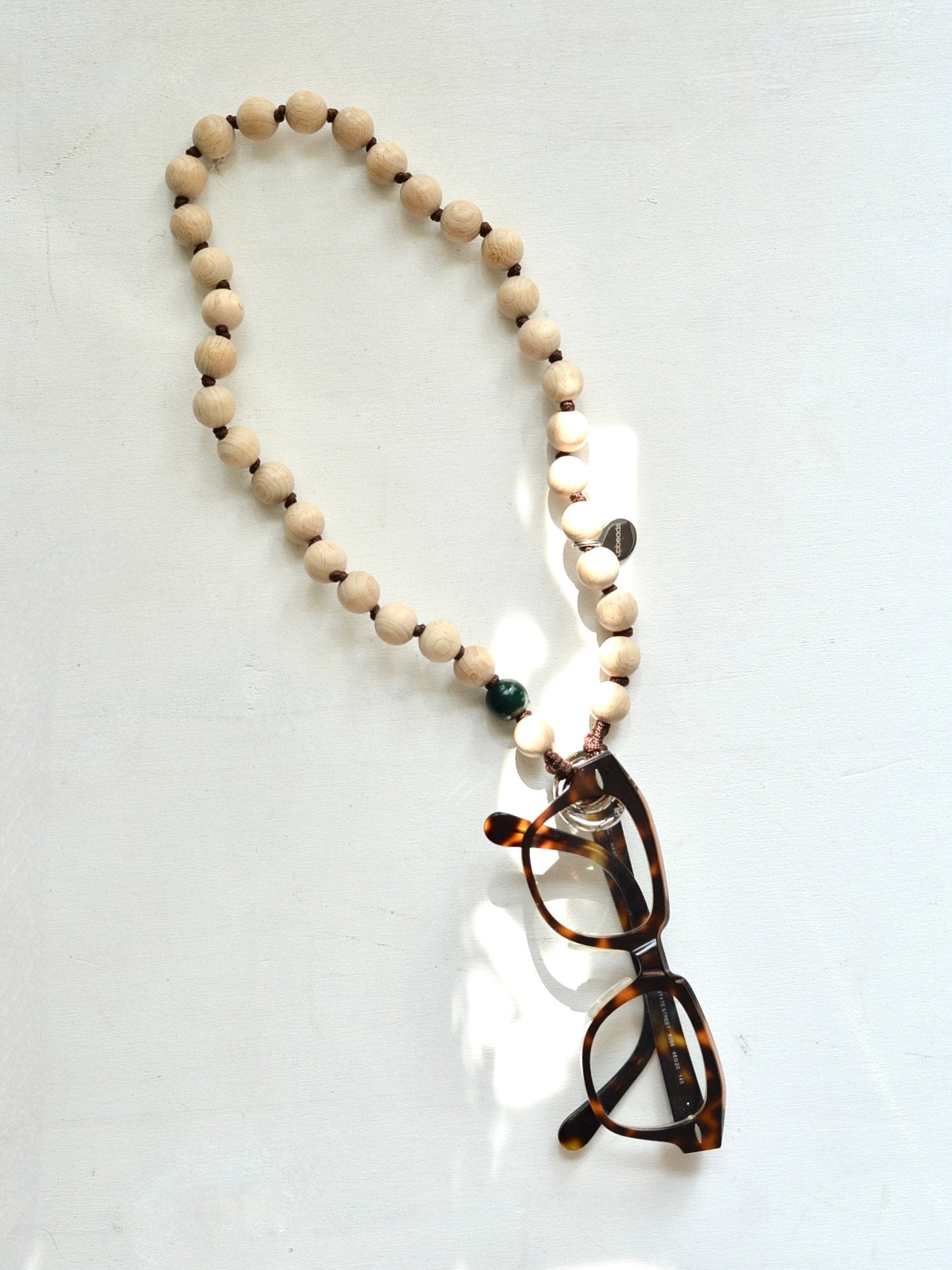 upbeads アップビーズ スマホストラップ SHORTIE 60cm【ウッドブラウン】