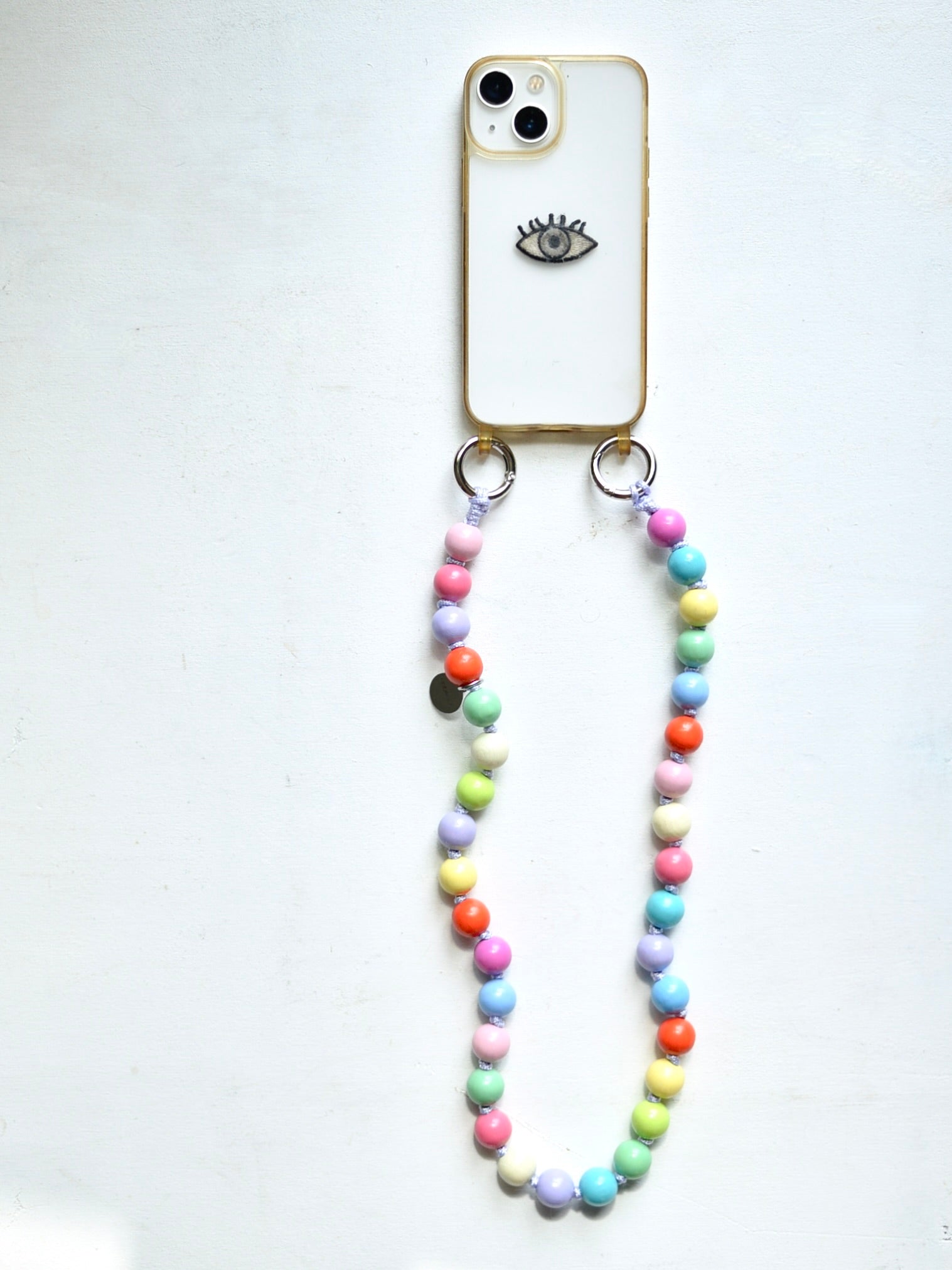 upbeads アップビーズ スマホストラップ SHORTIE 60cm【CONFETTI