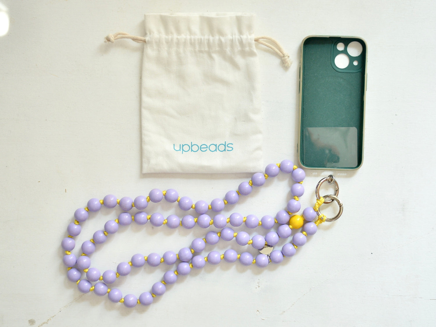 upbeads アップビーズ スマホショルダー 携帯ストラップ VIO