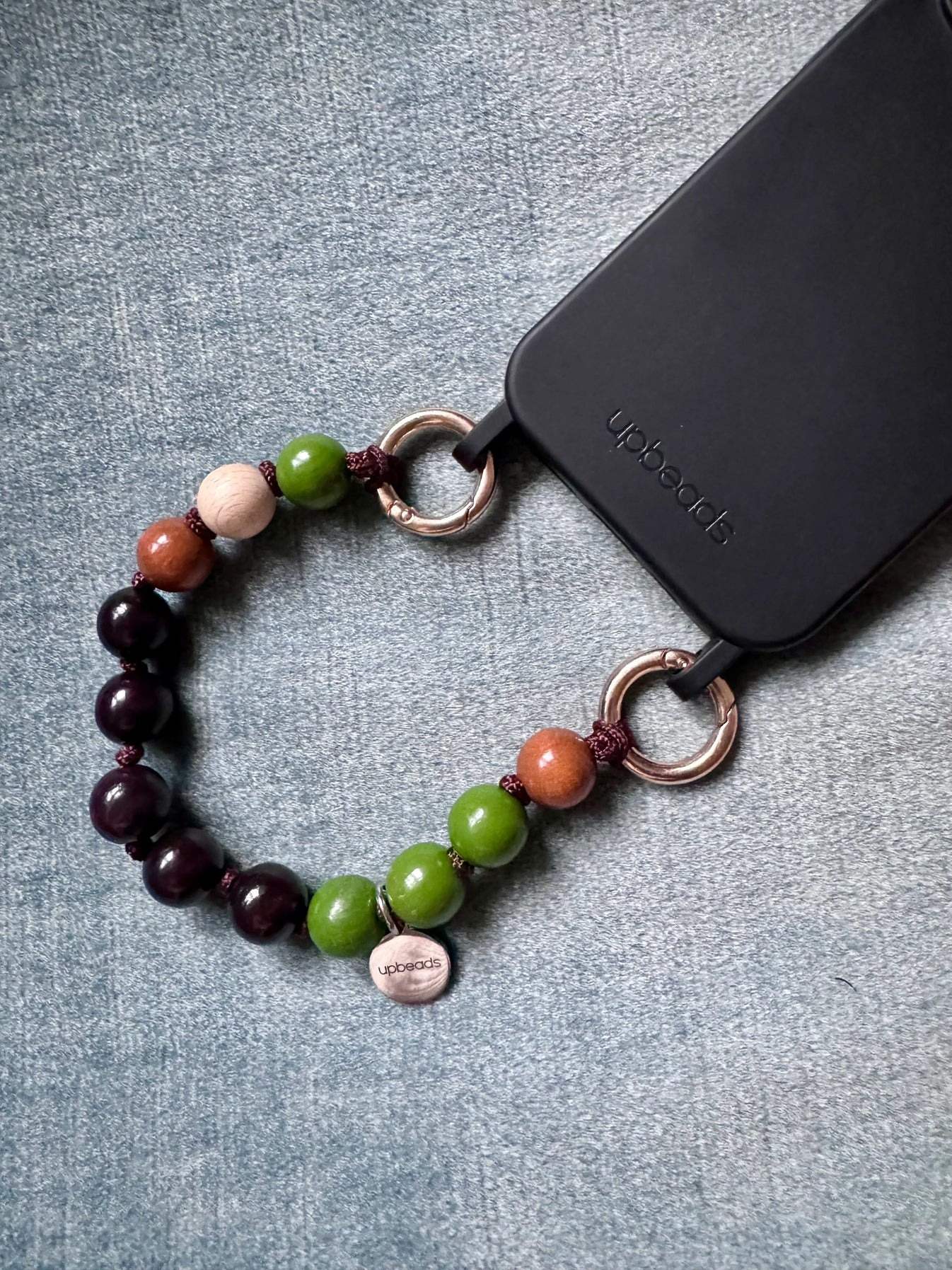 upbeads MINI スマホストラップ ハンドストラップ アップビーズ