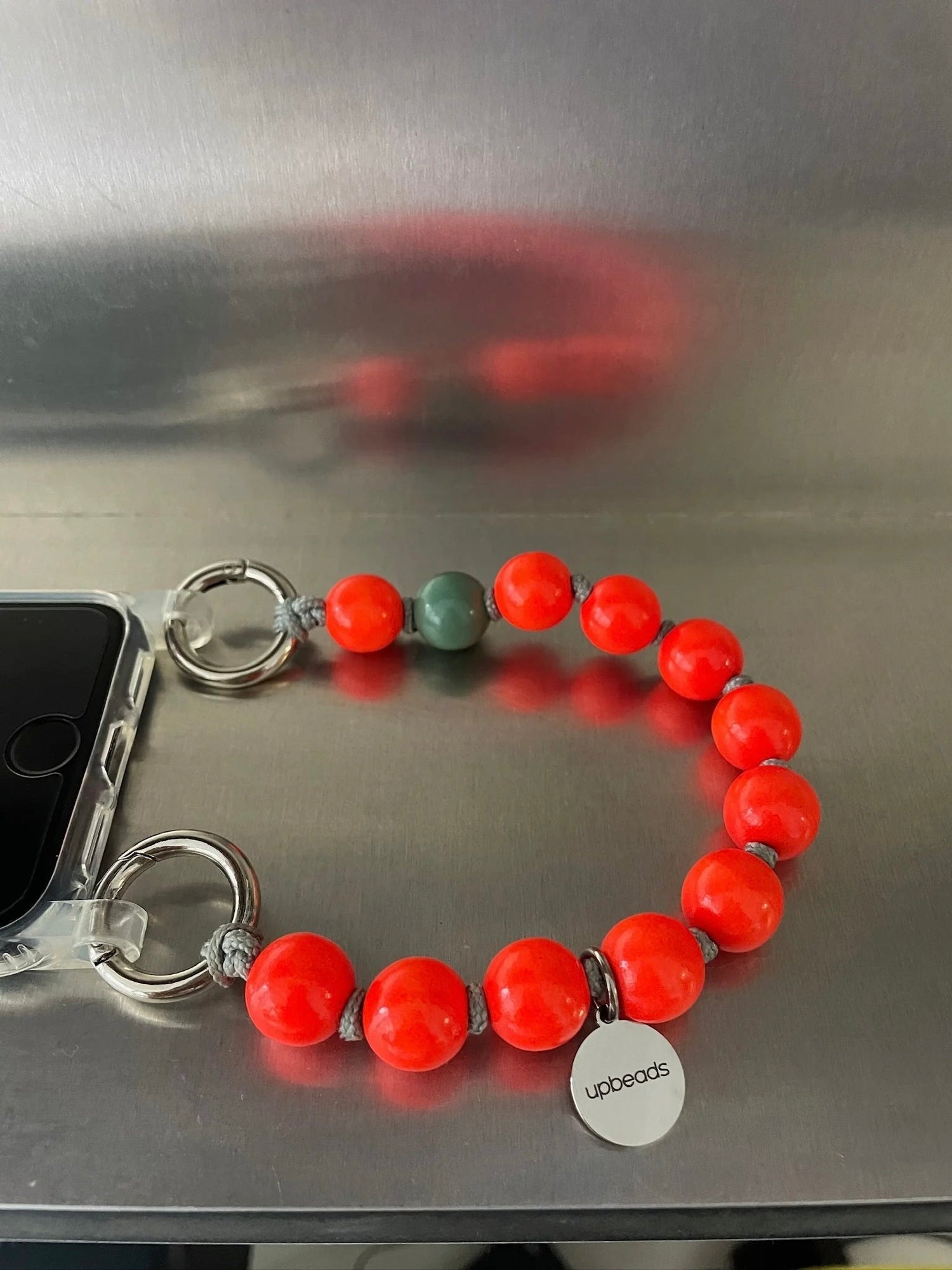 upbeads MINI スマホストラップ ハンドストラップ アップビーズ