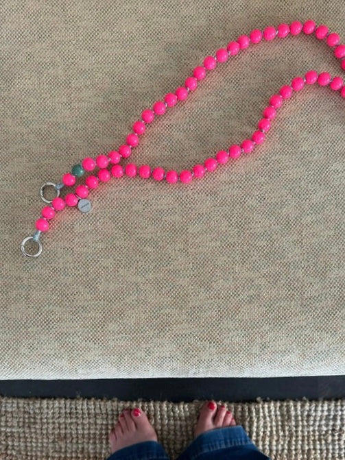 upbeads アップビーズ スマホショルダー 携帯ストラップ PINK LADY