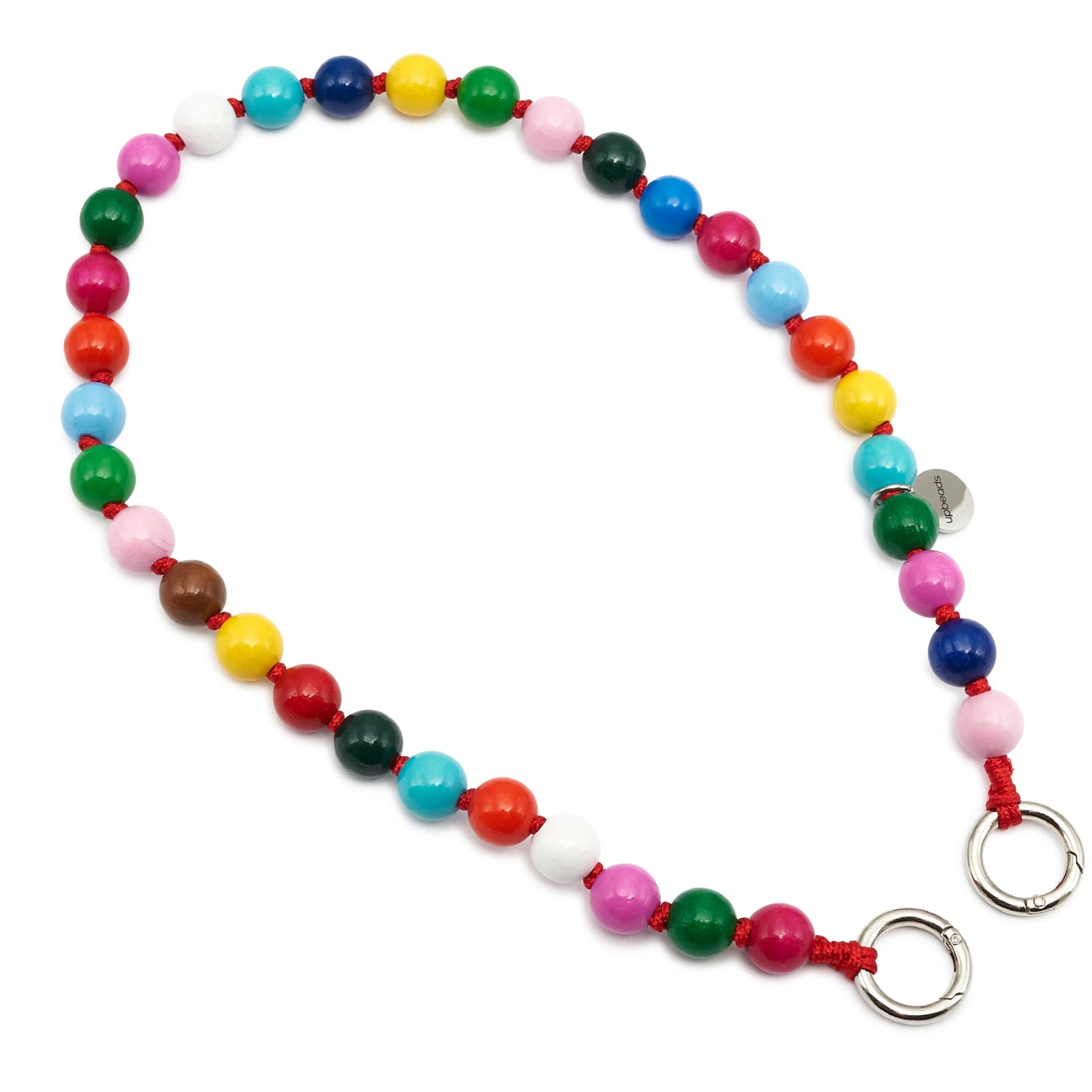 upbeads アップビーズ スマホストラップ SHORTIE 60cm【HAPPY】