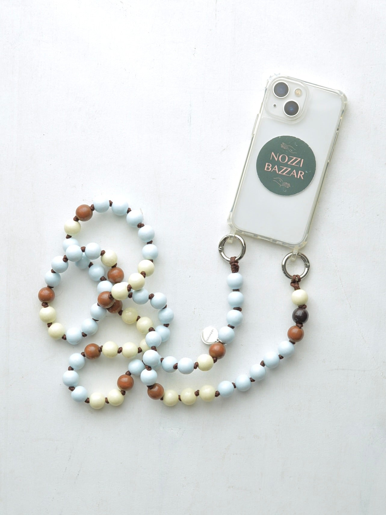 upbeads アップビーズ スマホショルダー 携帯ストラップ Vanilla Bean