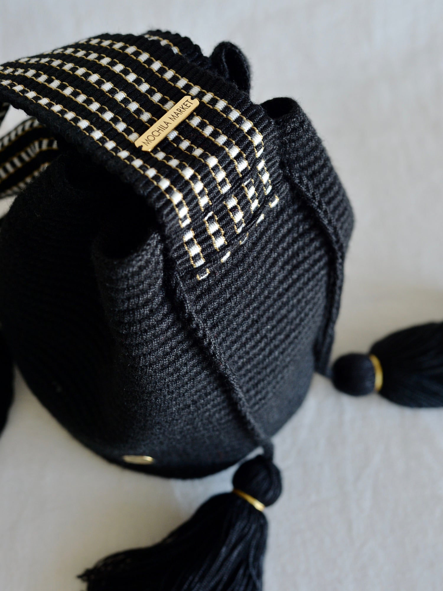 コロンビアのモチーラ 手編みハンドバッグミニ