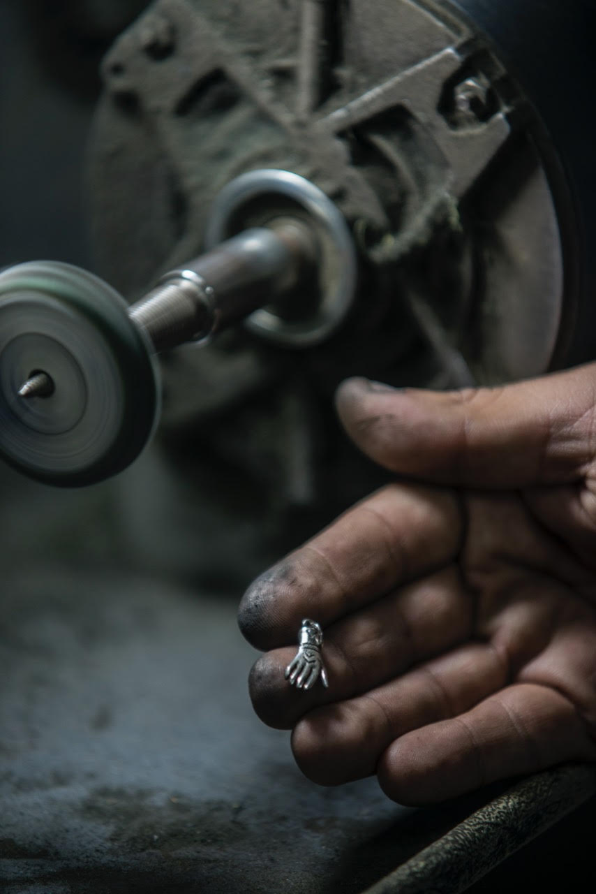 Hand 목걸이 Silver925