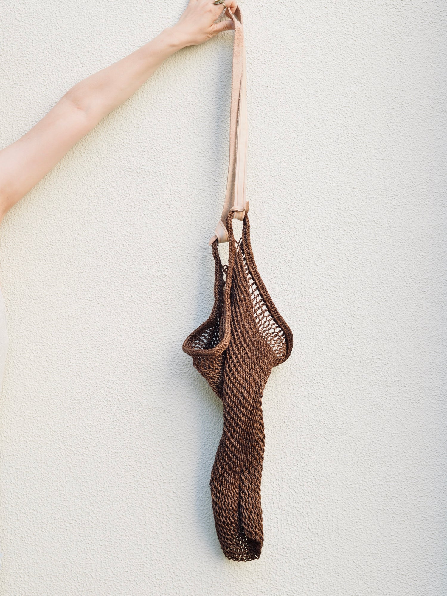 メキシコ マゲイネットバッグ ブラウン