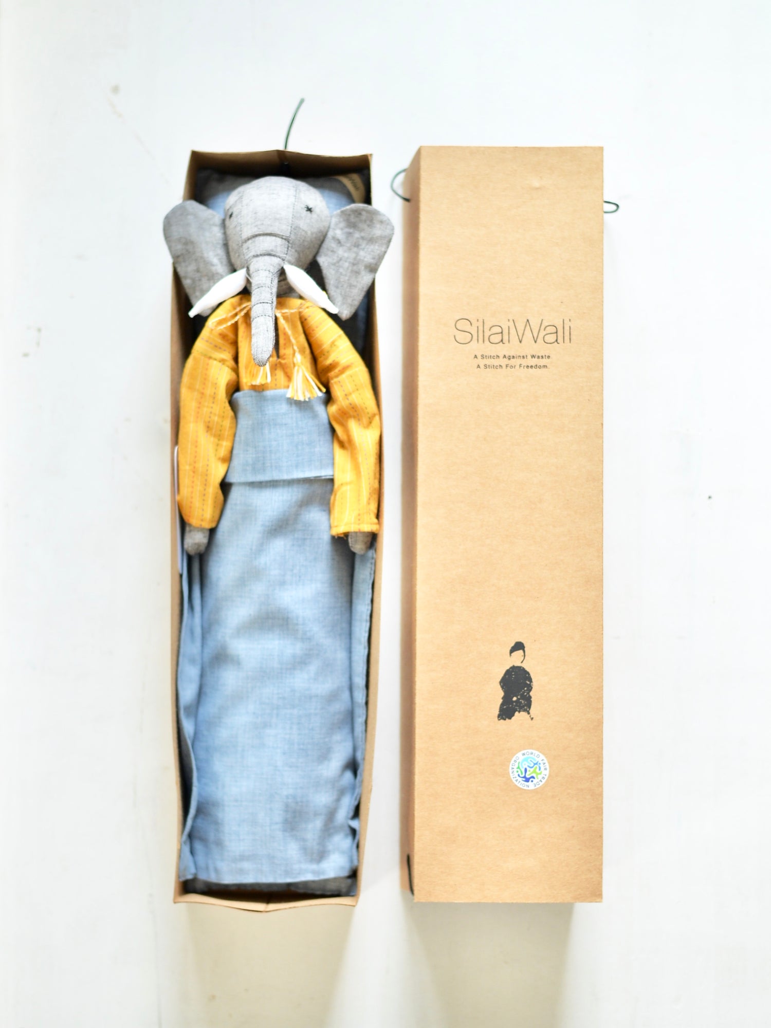 シライワリ人形 ゾウ MUMBA