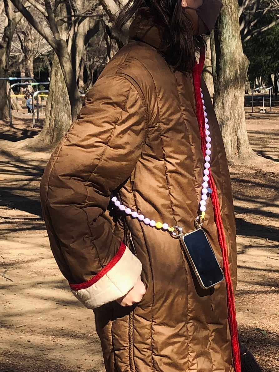 upbeads アップビーズ スマホショルダー 携帯ストラップ VIO