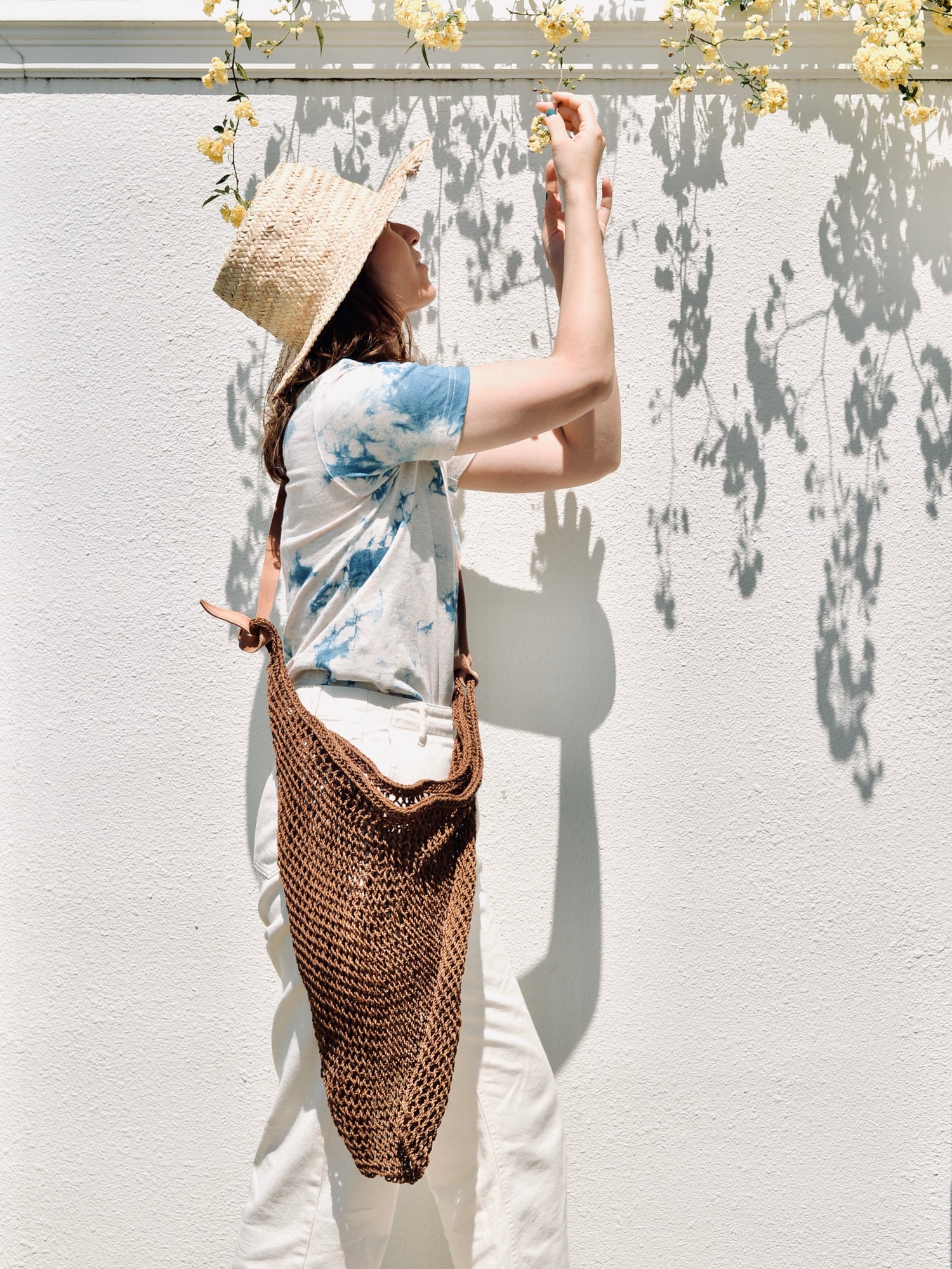 メキシコ マゲイネットバッグ ブラウン