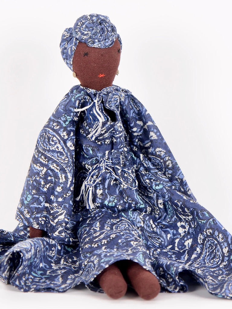 シライワリ人形 SOUMBA Blue