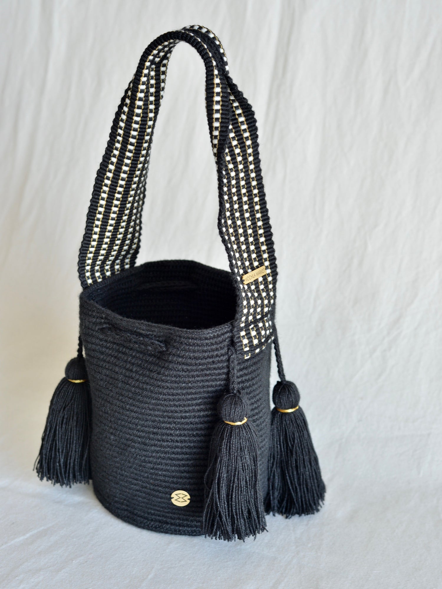 コロンビアのモチーラ 手編みハンドバッグミニ