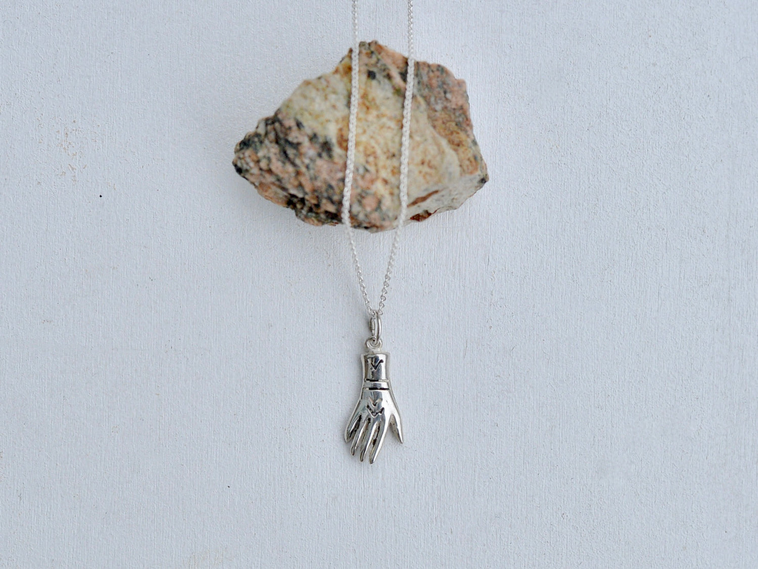 Hand 목걸이 Silver925